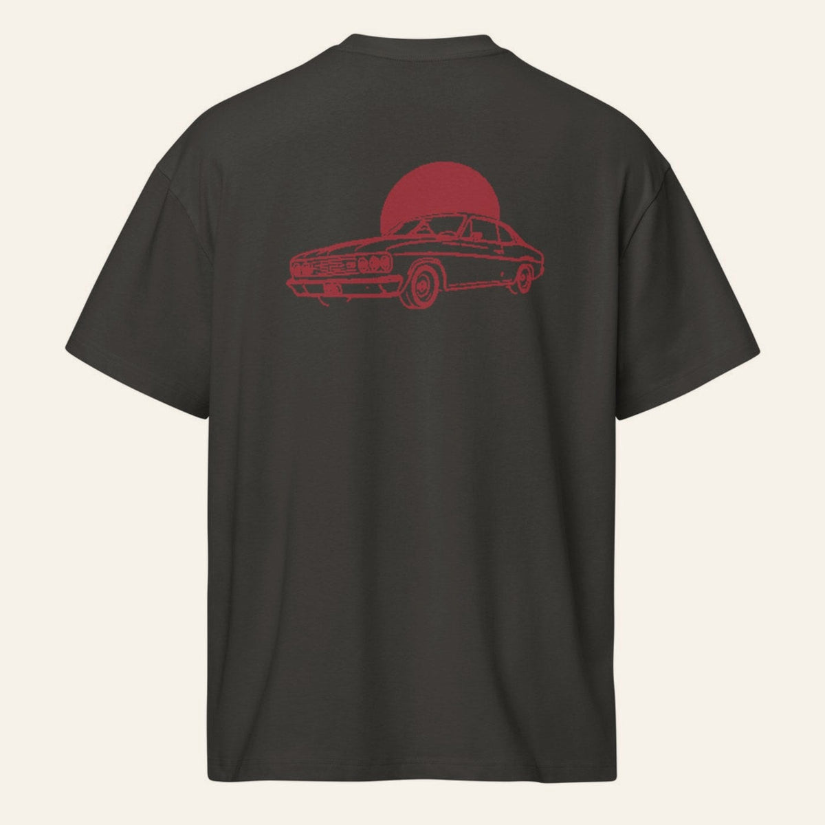 The Del Barrio Tee, back print.